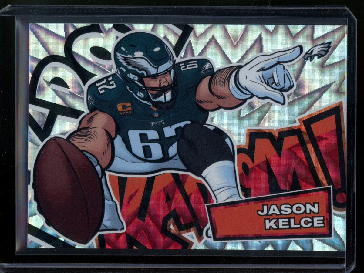 2025 Panini Absolute Jason Kelce Kaboom Case Hit Eagles - Trading Card Market