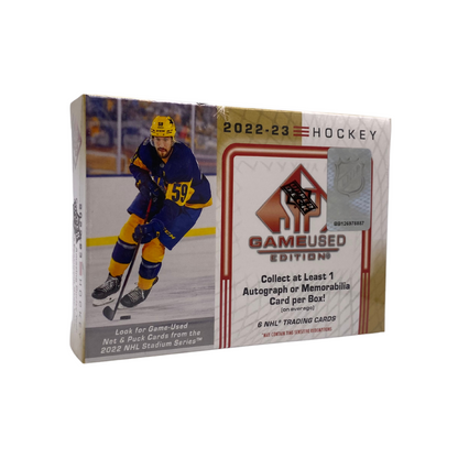 2022/23 Upper Deck SP Game Used Hockey Hobby Box