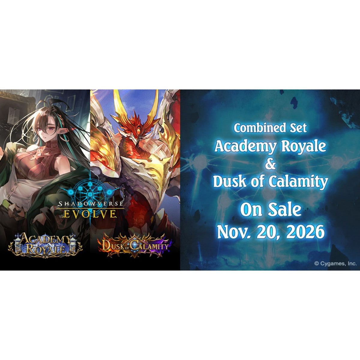 Shadowverse Evolve Academy Royale & Dusk of Calamity Booster Box (Presell) - Trading Card Market