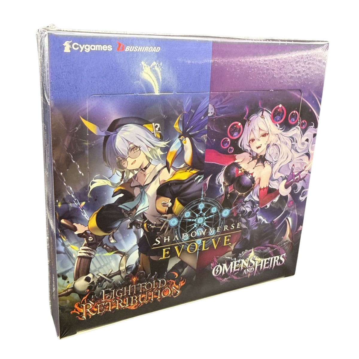 Shadowverse Evolve Eightfold Retribution & Omens and Heirs Combined Box (Presell) - Trading Card Market