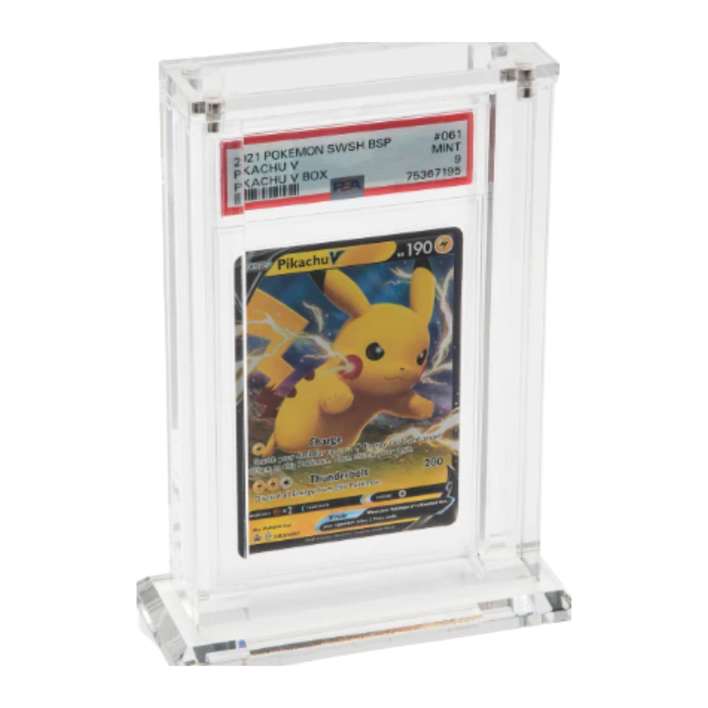 Slab Museum Graded Card Holder Vertical - Trading Card Market