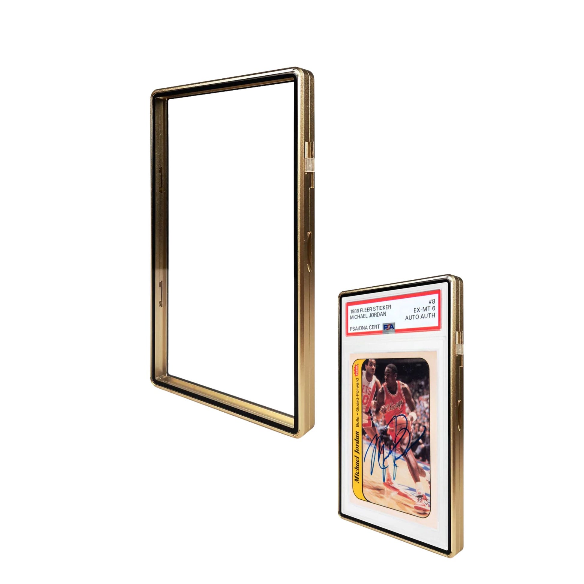 Slabmags Standard PSA Case - Matte Gold - Trading Card Market