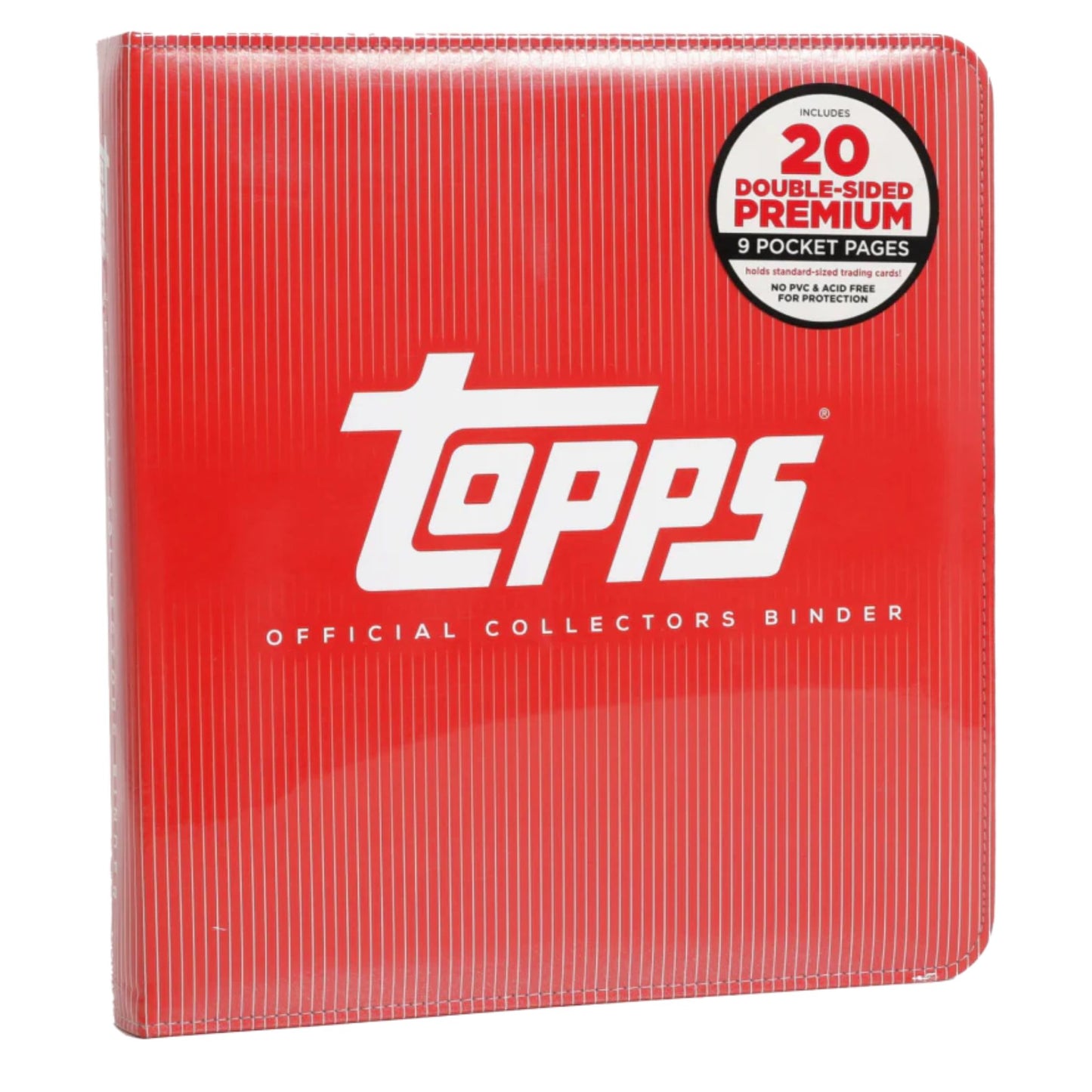 Topps Red Collectors Binder - Trading Card Market