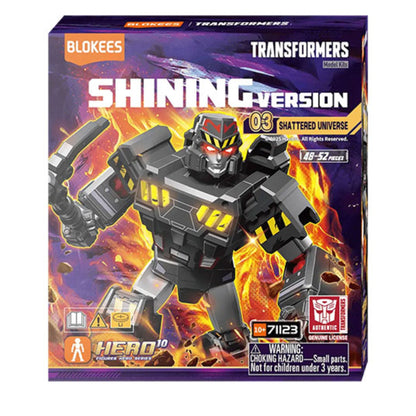Transformers Blokees SV03 Shattered Universe 4-inch Shining Model Kit Blind Box