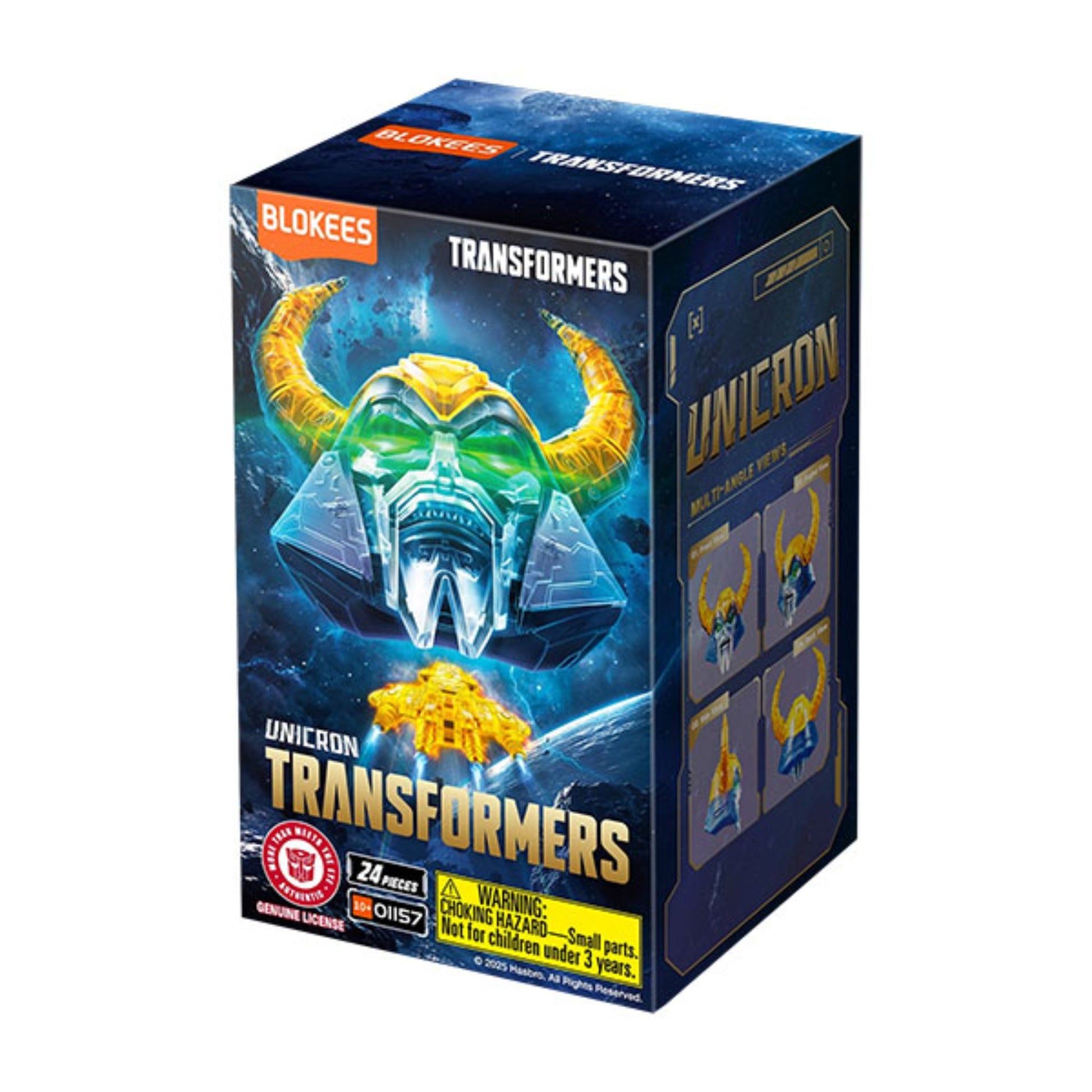 Transformers Blokees Special Edition Galaxy Model Kit Unicron (Transparent Version)