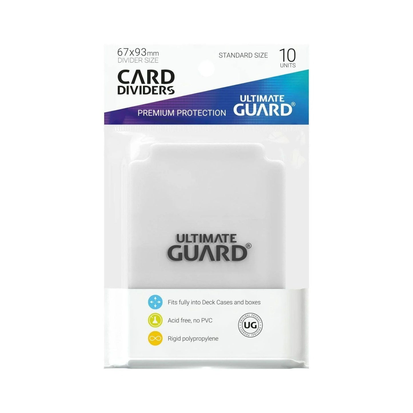 Ultimate Guard Card Dividers Clear - Trading Card Market