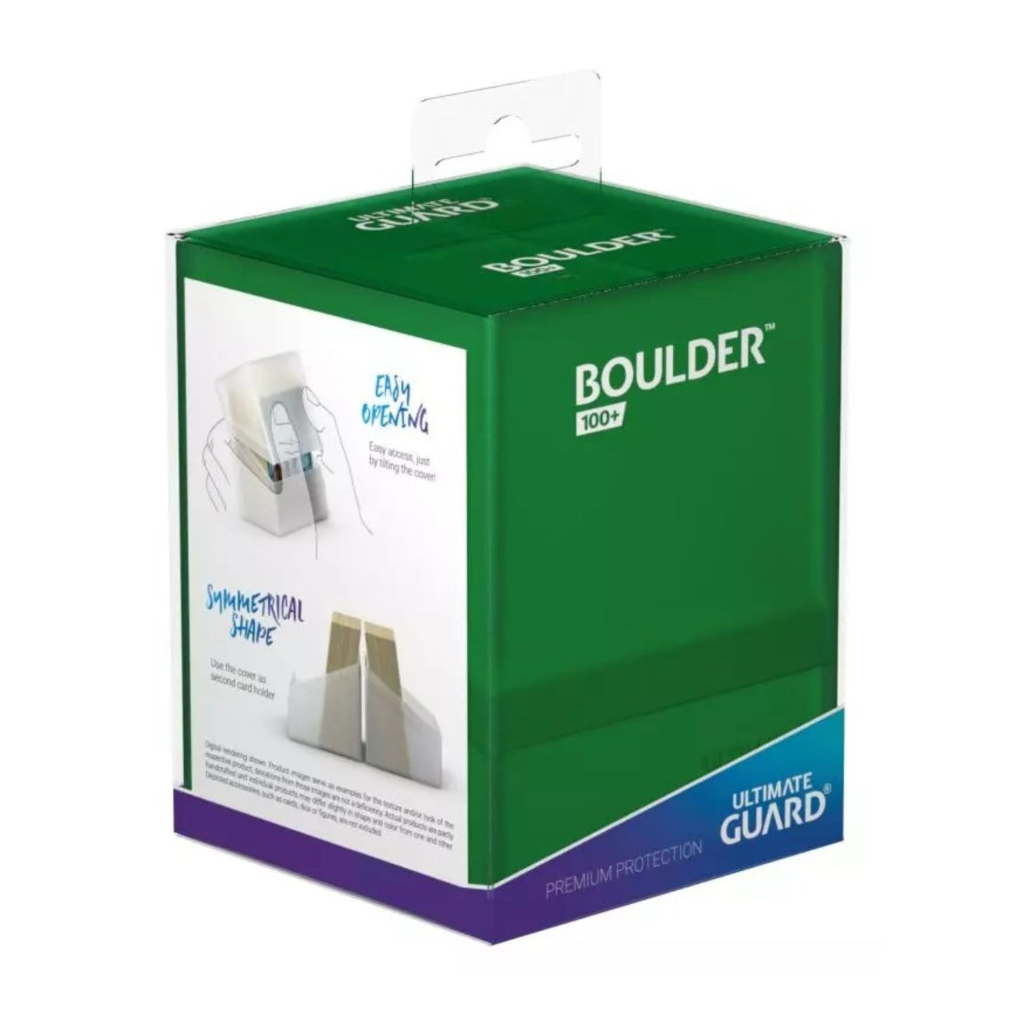 Ultimate Guard Boulder Deck Case 100+ Emerald - Trading Card Market