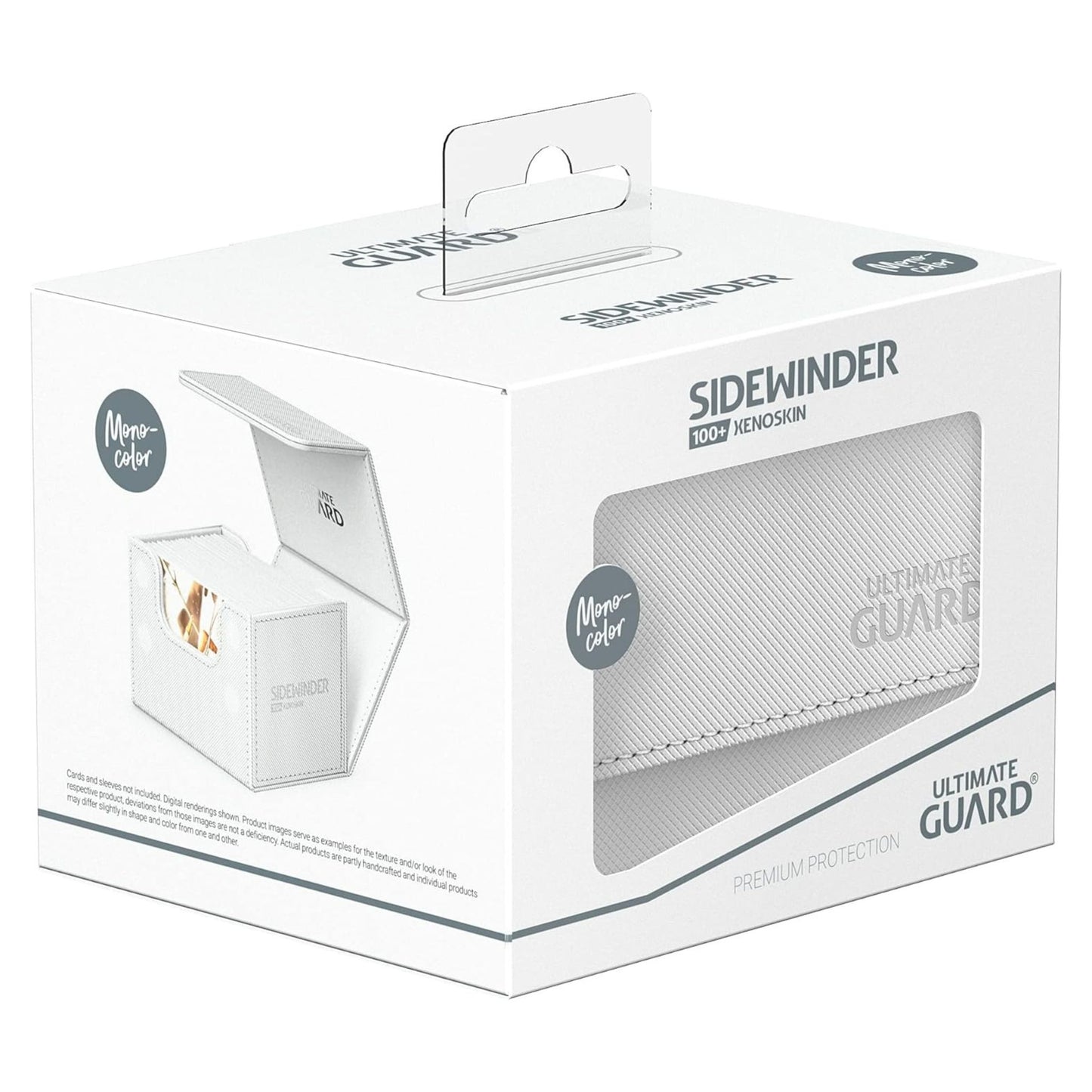 Ultimate Guard Sidewinder 100+ Monocolor White - Trading Card Market