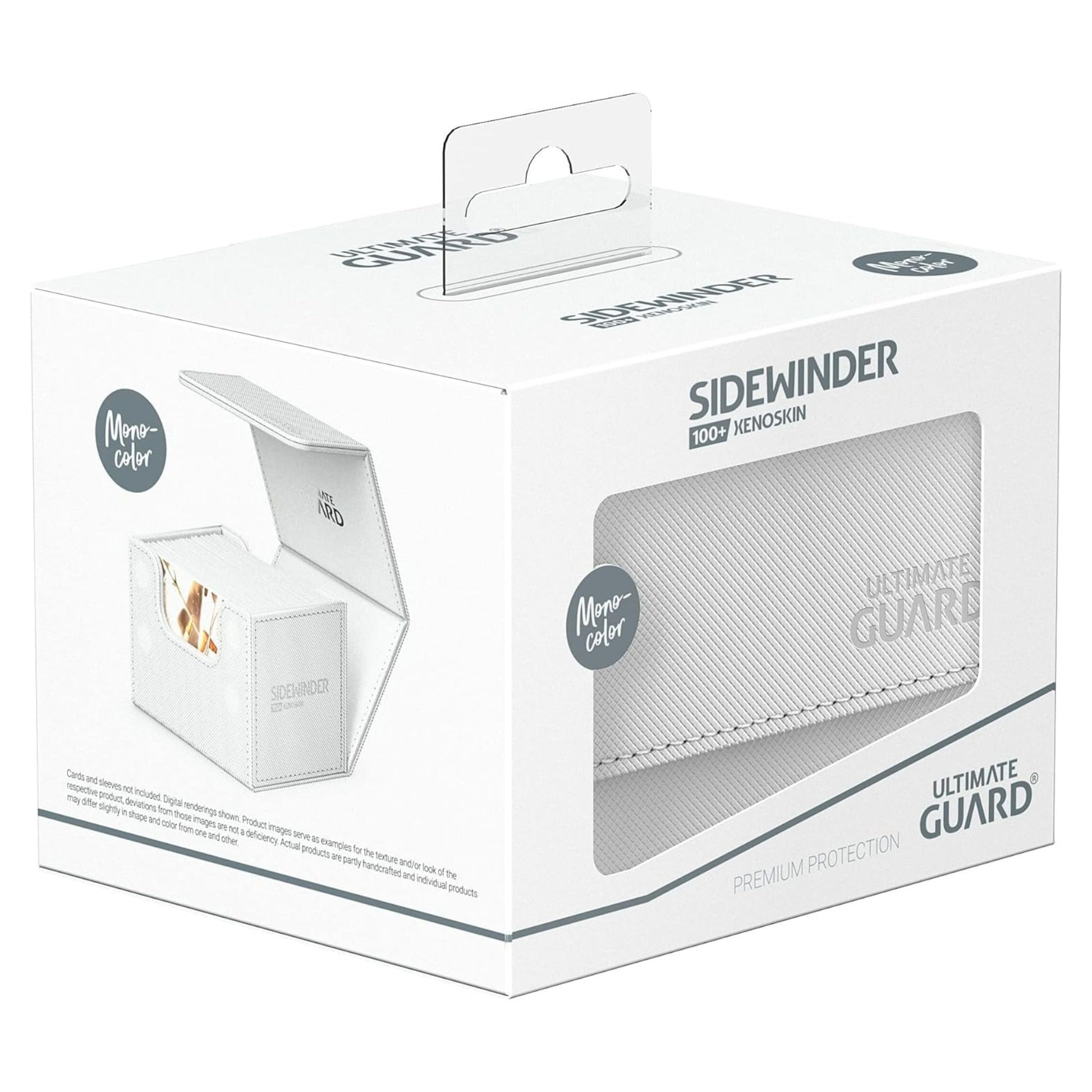 Ultimate Guard Sidewinder 100+ Monocolor White - Trading Card Market