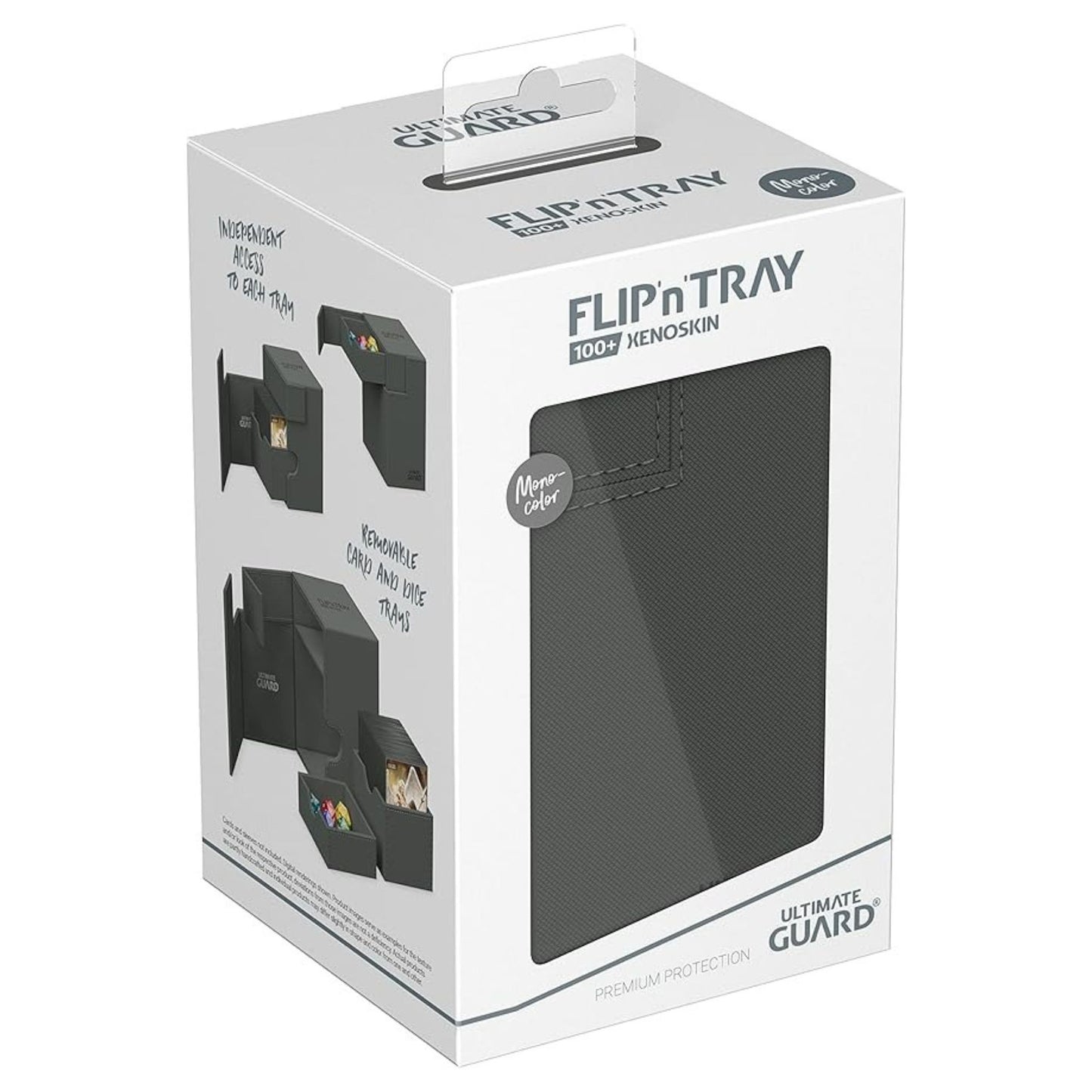 Ultimate Guard Flip n Tray 100+ Monocolor Grey - Trading Card Market