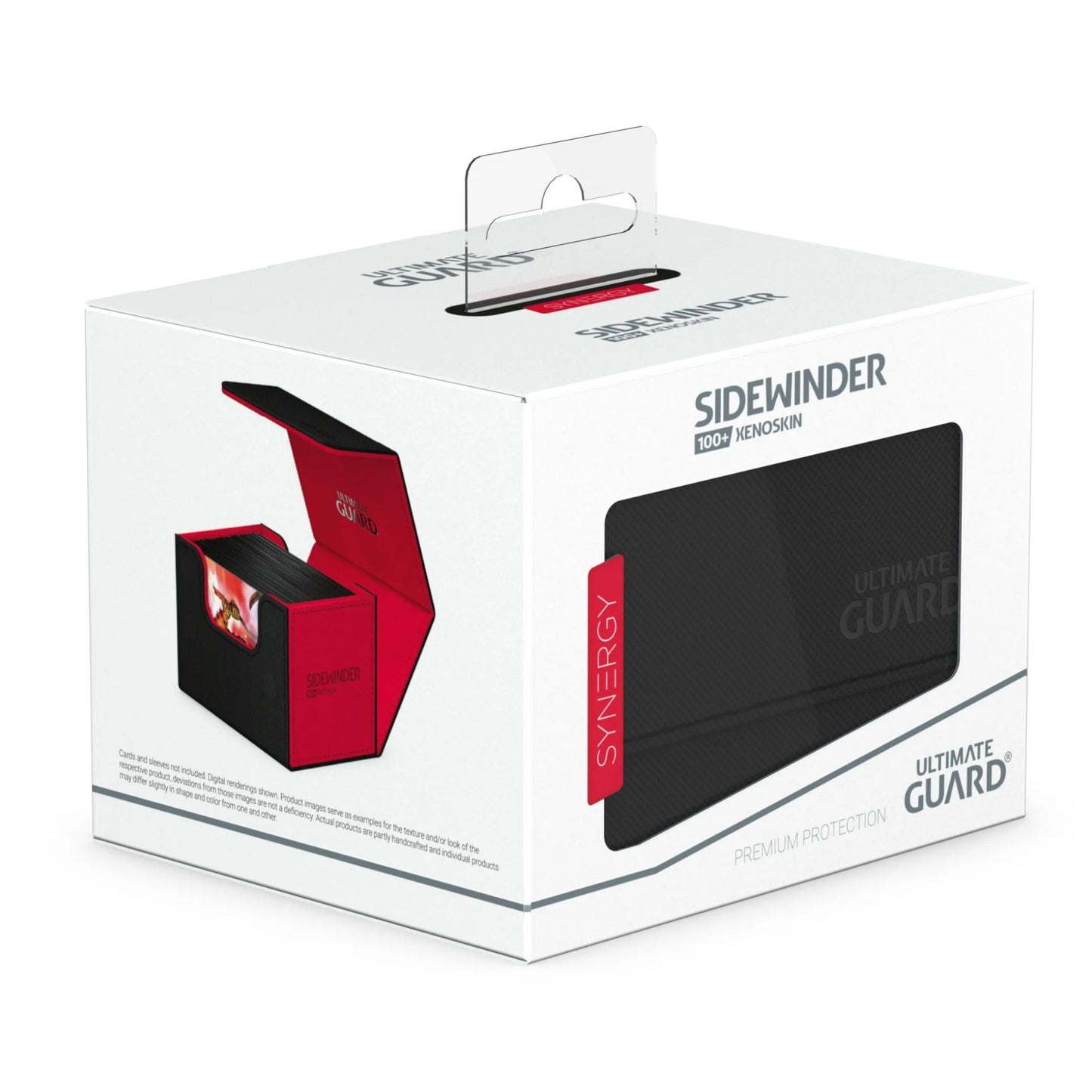 Ultimate Guard Sidewinder 100+ Synergy Black/Red - Trading Card Market