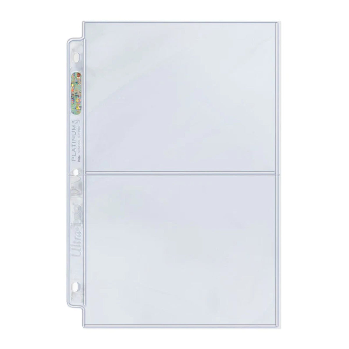 Ultra Pro 9-Pocket Platinum Side Load Page Trading Card Album Page Ultra Pro 9-Pocket Platinum Side Load Page Trading Card Album Page