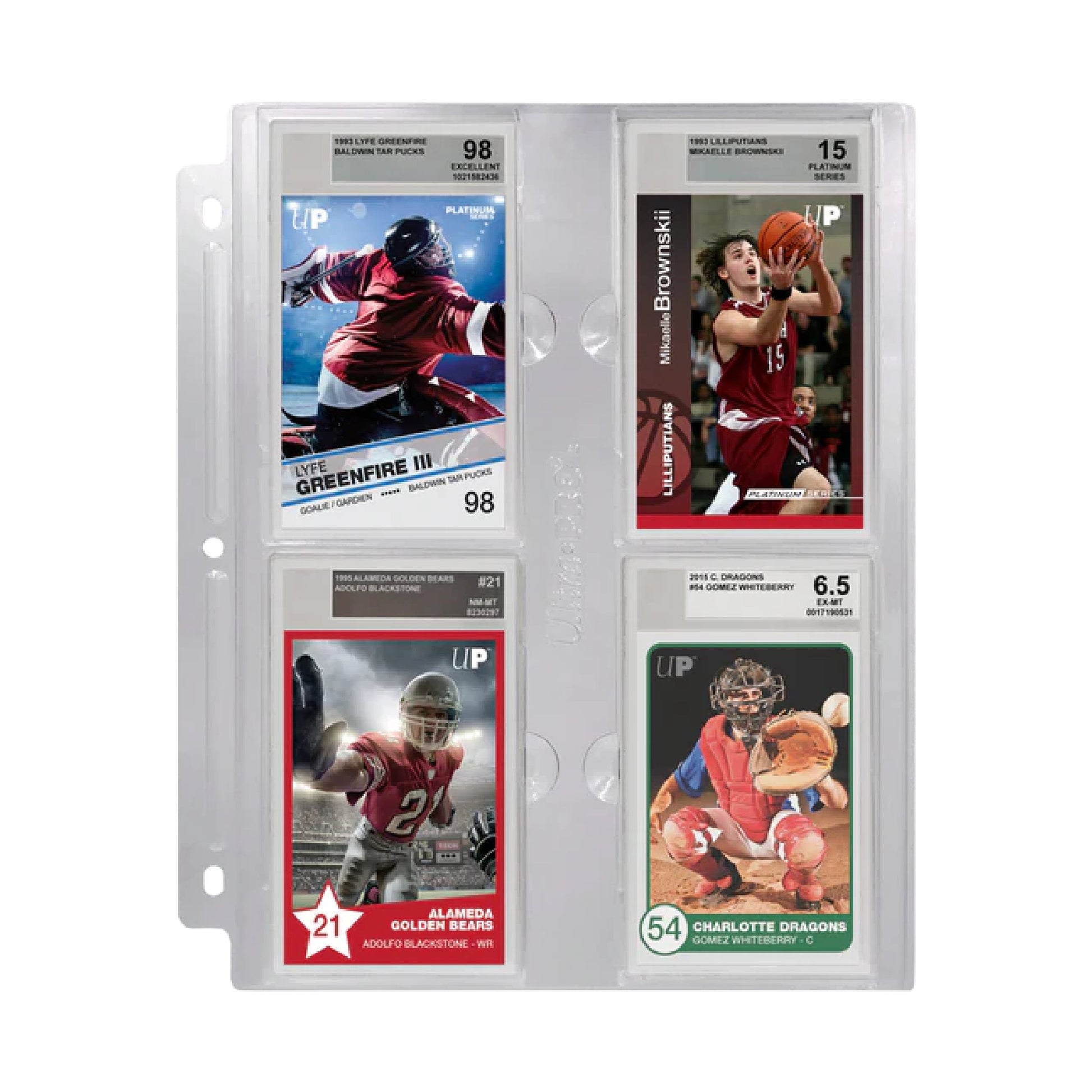 Ultra Pro Graded Beckett Slabs Page Trading Card Market Ultra Pro Graded Beckett Slabs Page Trading Card Market
