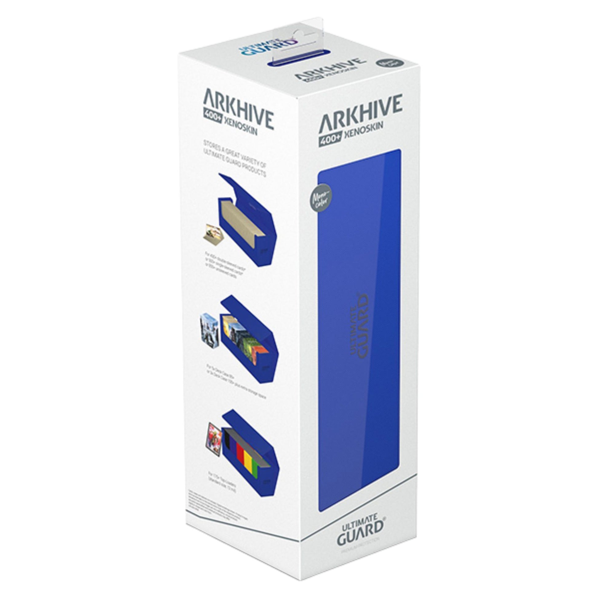 Ultimate Guard Arkhive 400+ Monocolor Blue - Trading Card Market