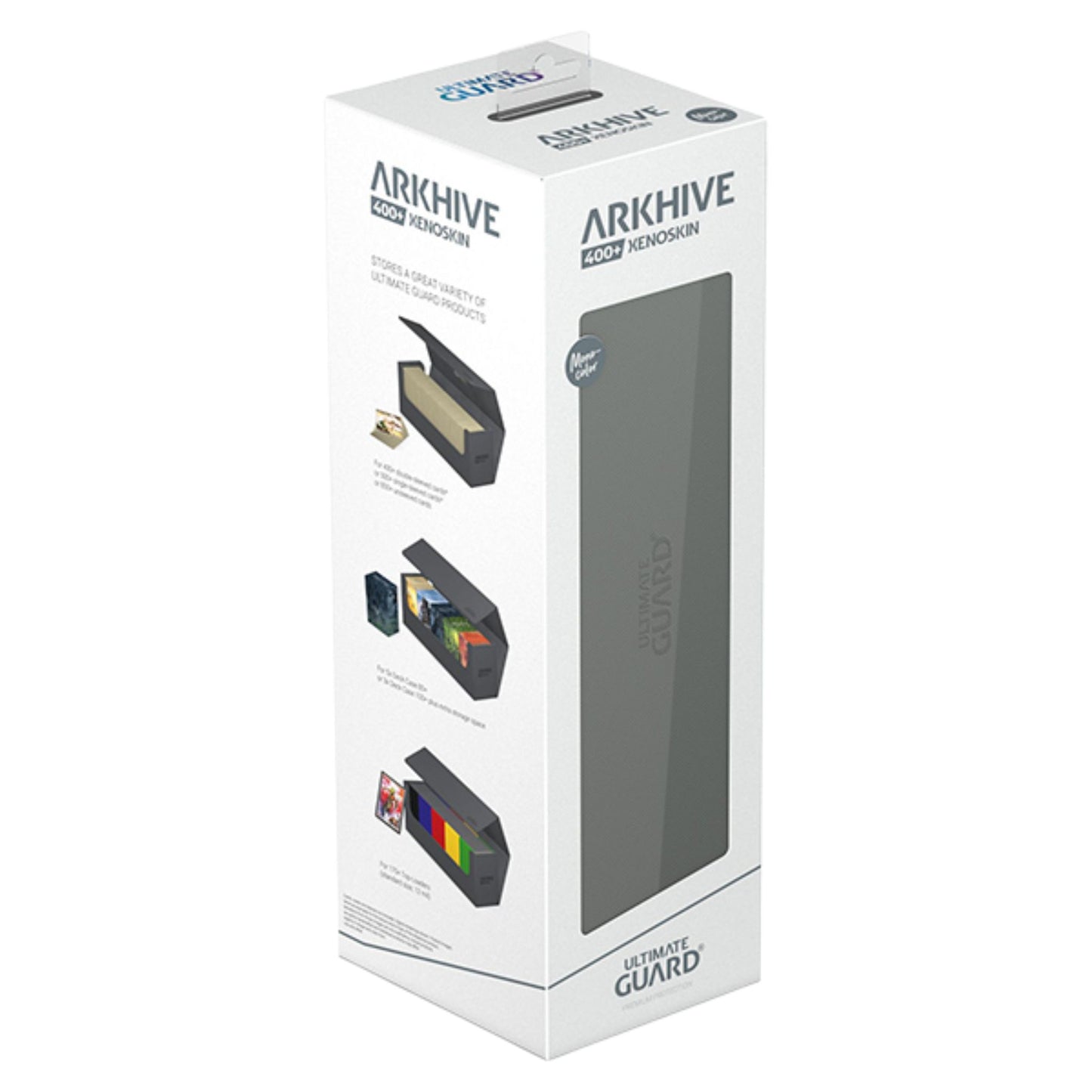 Ultimate Guard Arkhive 400+ Monocolor Grey - Trading Card Market