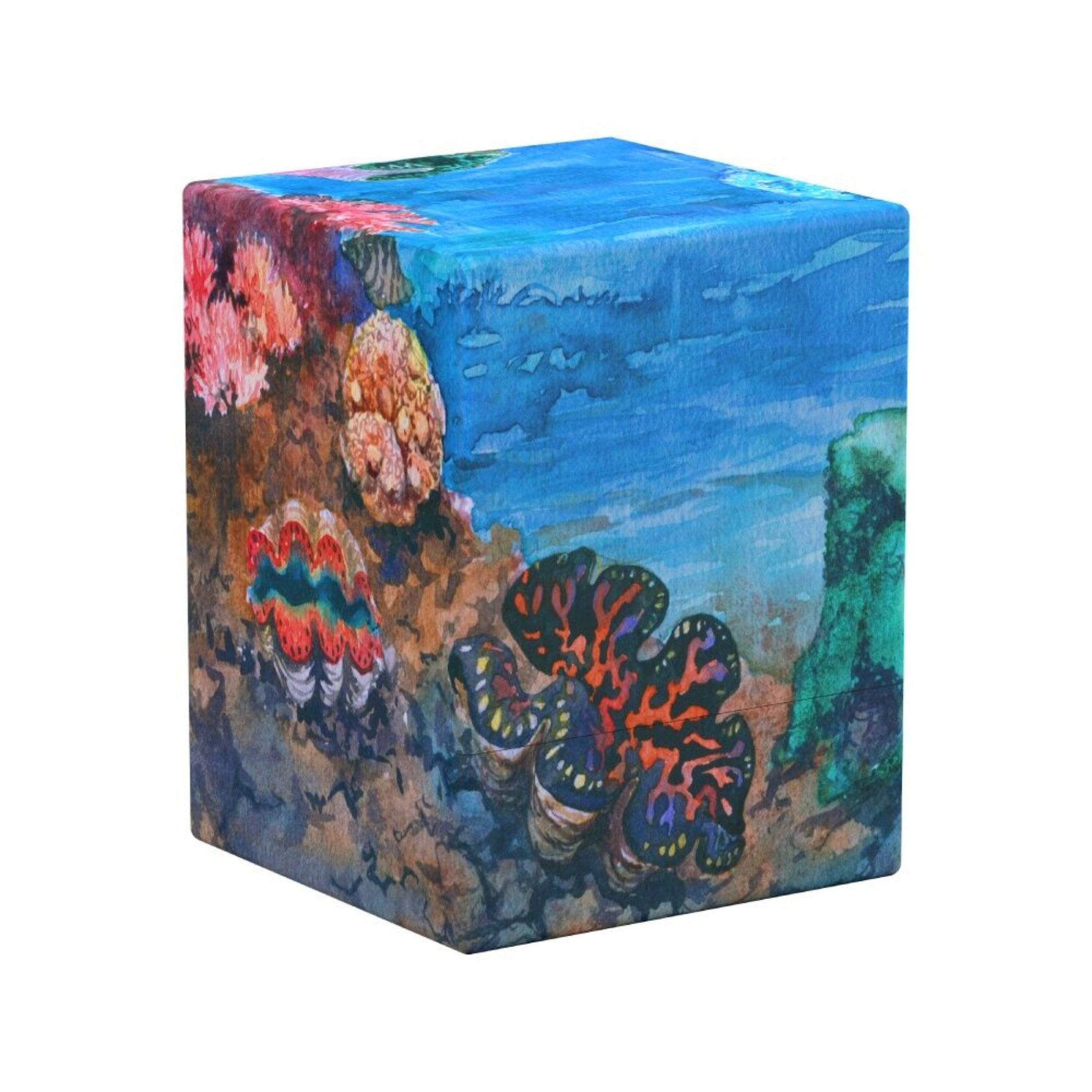 Ultimate Guard Boulder 100+ Coral Places Coralline Eden Deck Case - Trading Card Market