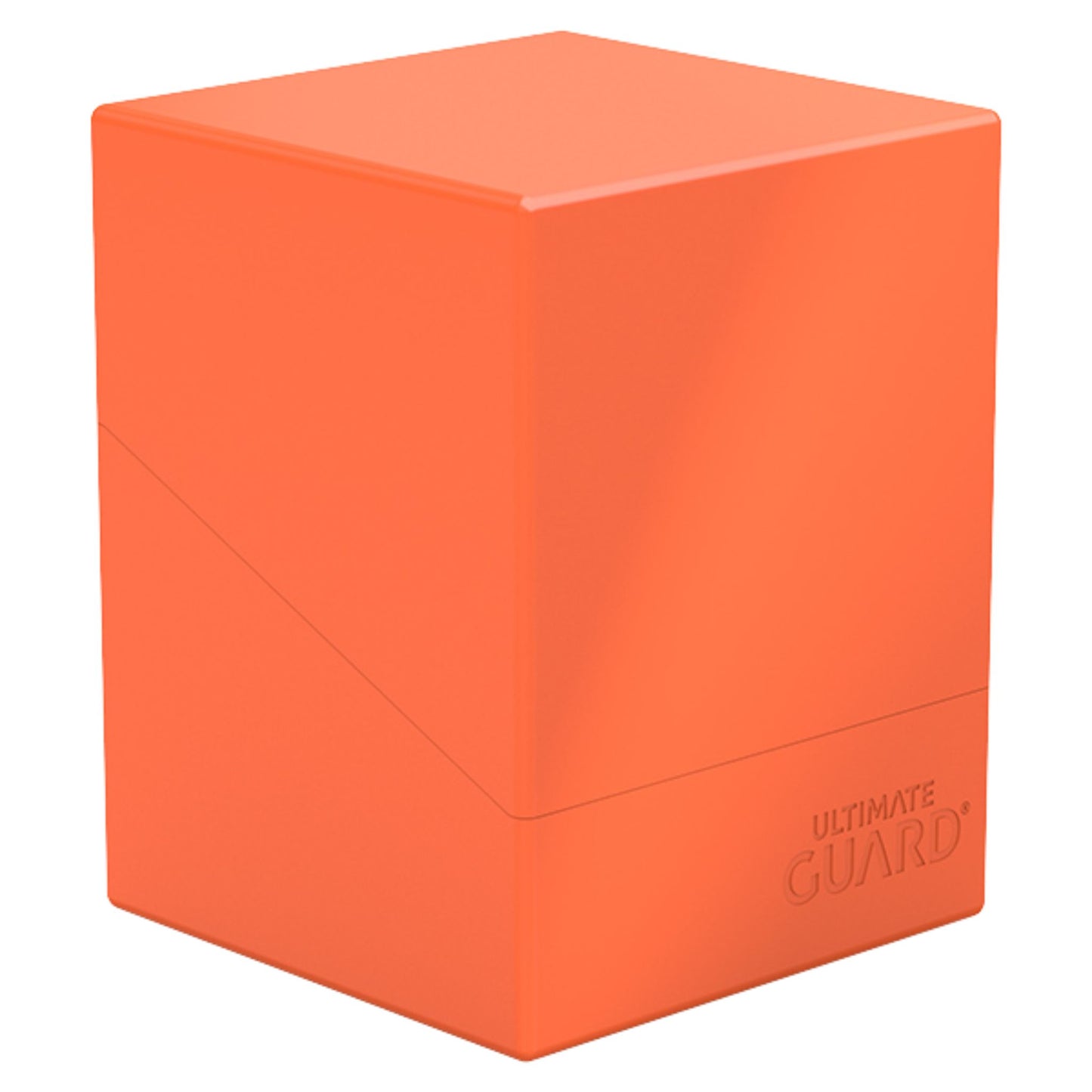 Ultimate Guard Boulder 100+ Standard Size Neon Orange Deck Case - Trading Card Market