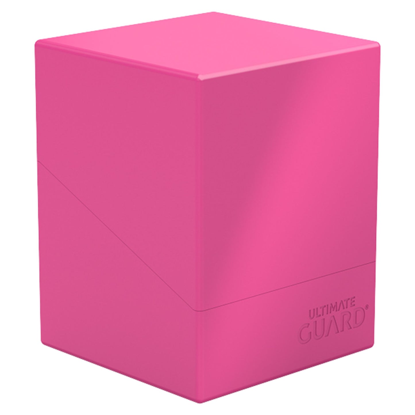 Ultimate Guard Boulder 100+ Standard Size Neon Pink Deck Case - Trading Card Market