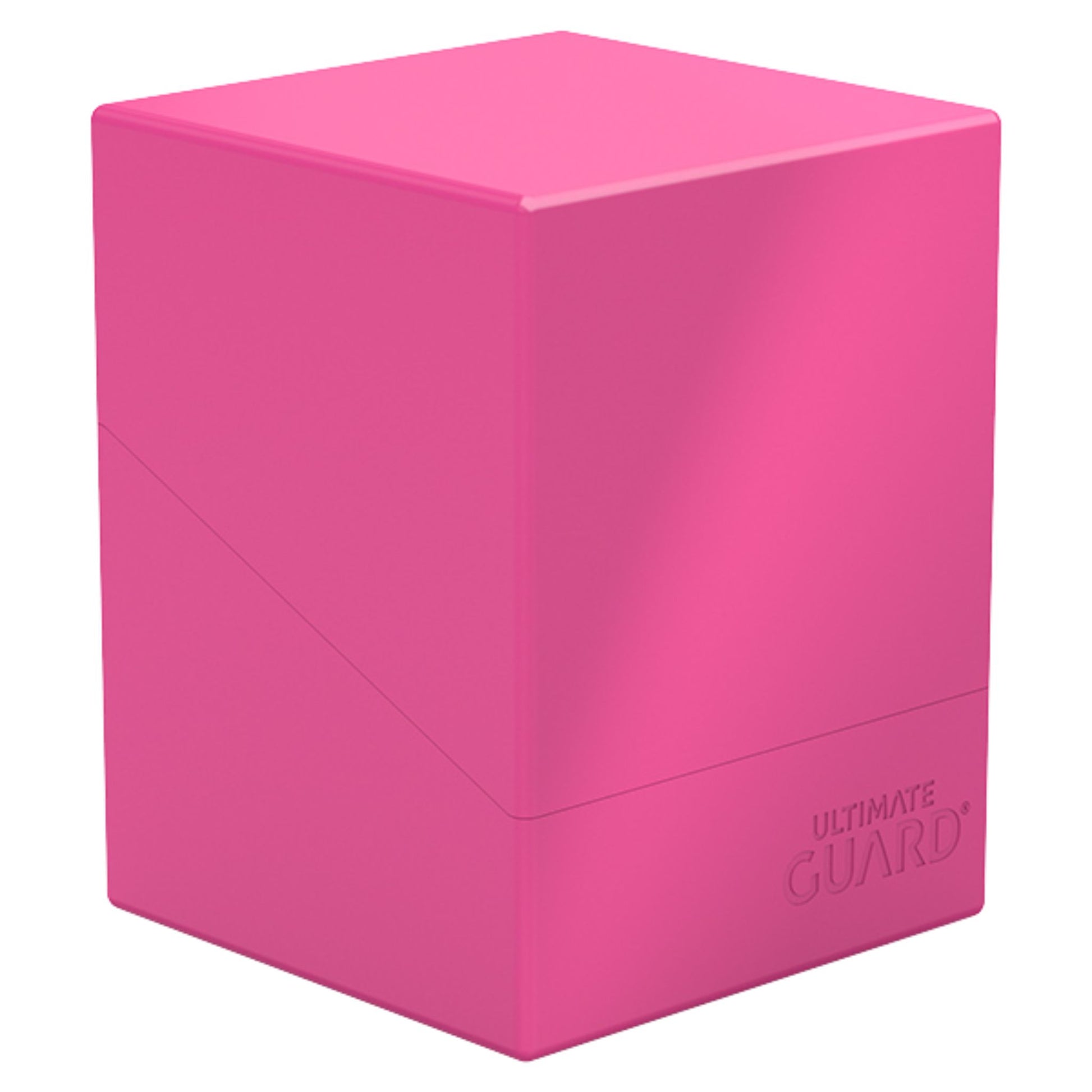 Ultimate Guard Boulder 100+ Standard Size Neon Pink Deck Case - Trading Card Market
