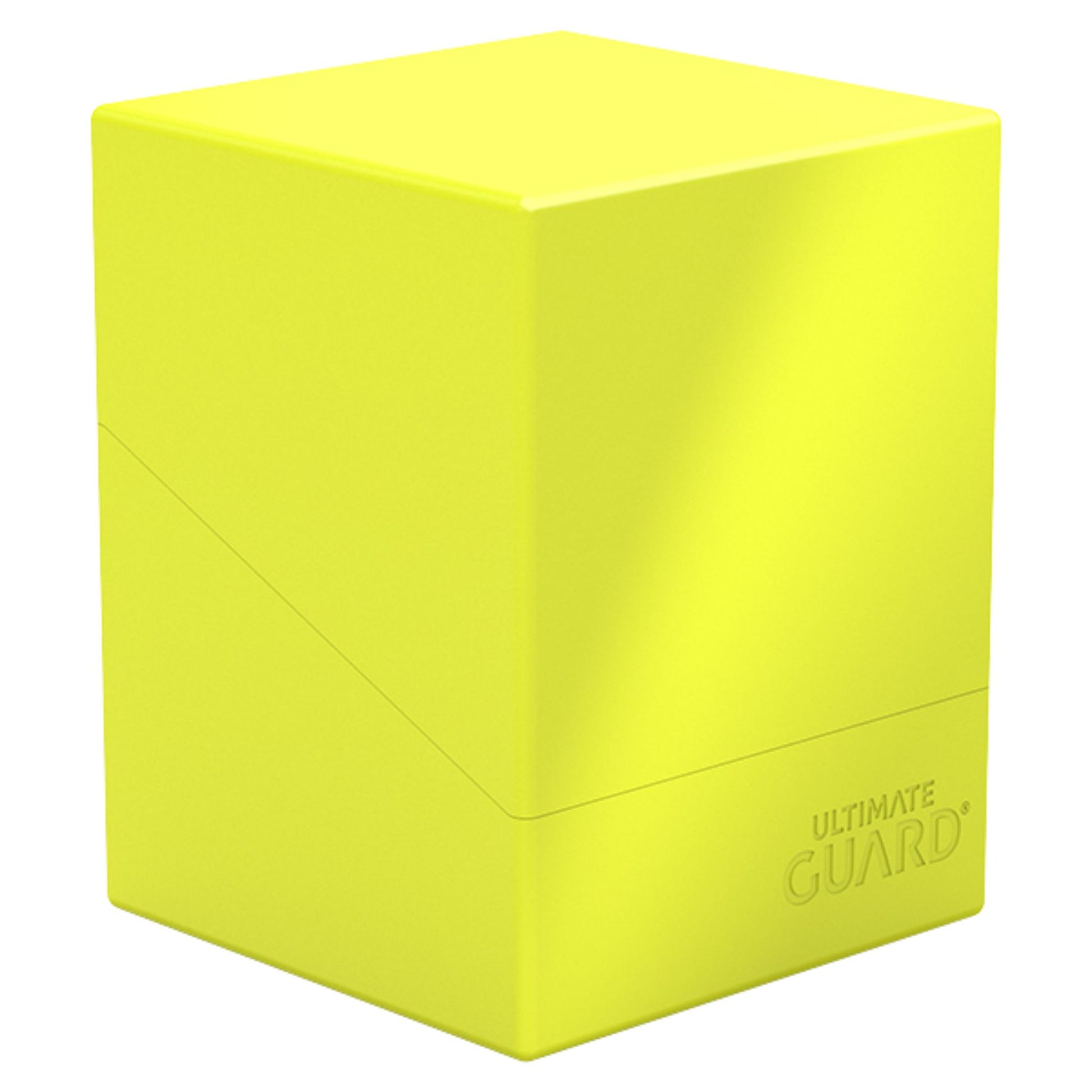 Ultimate Guard Boulder 100+ Standard Size Neon Yellow Deck Case - Trading Card Market