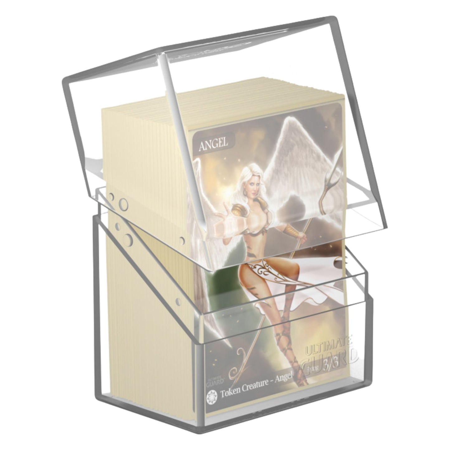Ultimate Guard Boulder 60+ Deck Case Clear - Trading Card Market