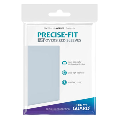 Ultimate Guard Precise Fit Oversized Clear Sleeves - Trading Card Market