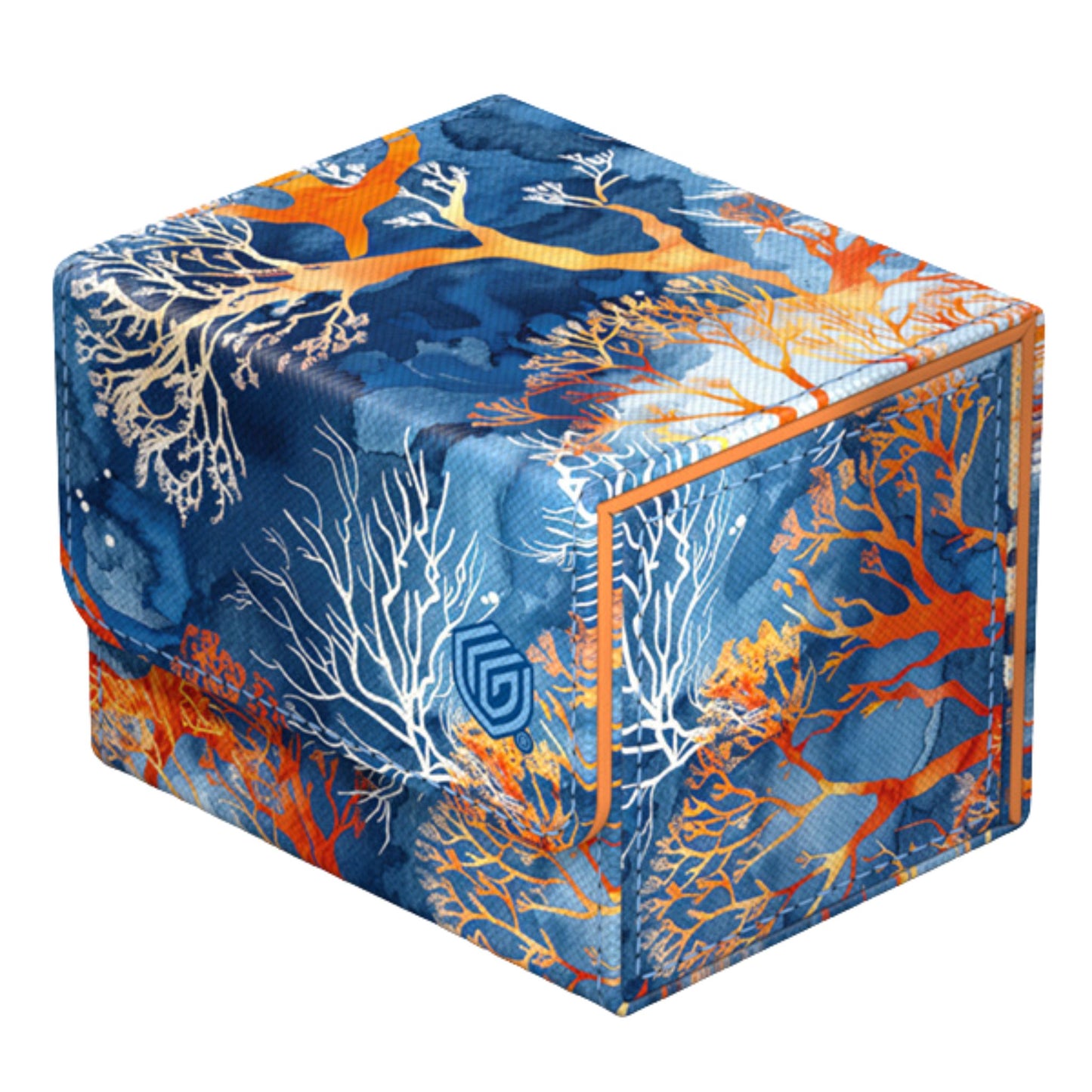 Ultimate Guard Sidewinder 100+ Standard Deck Case Coral Places Fiery Reef - Trading Card Market