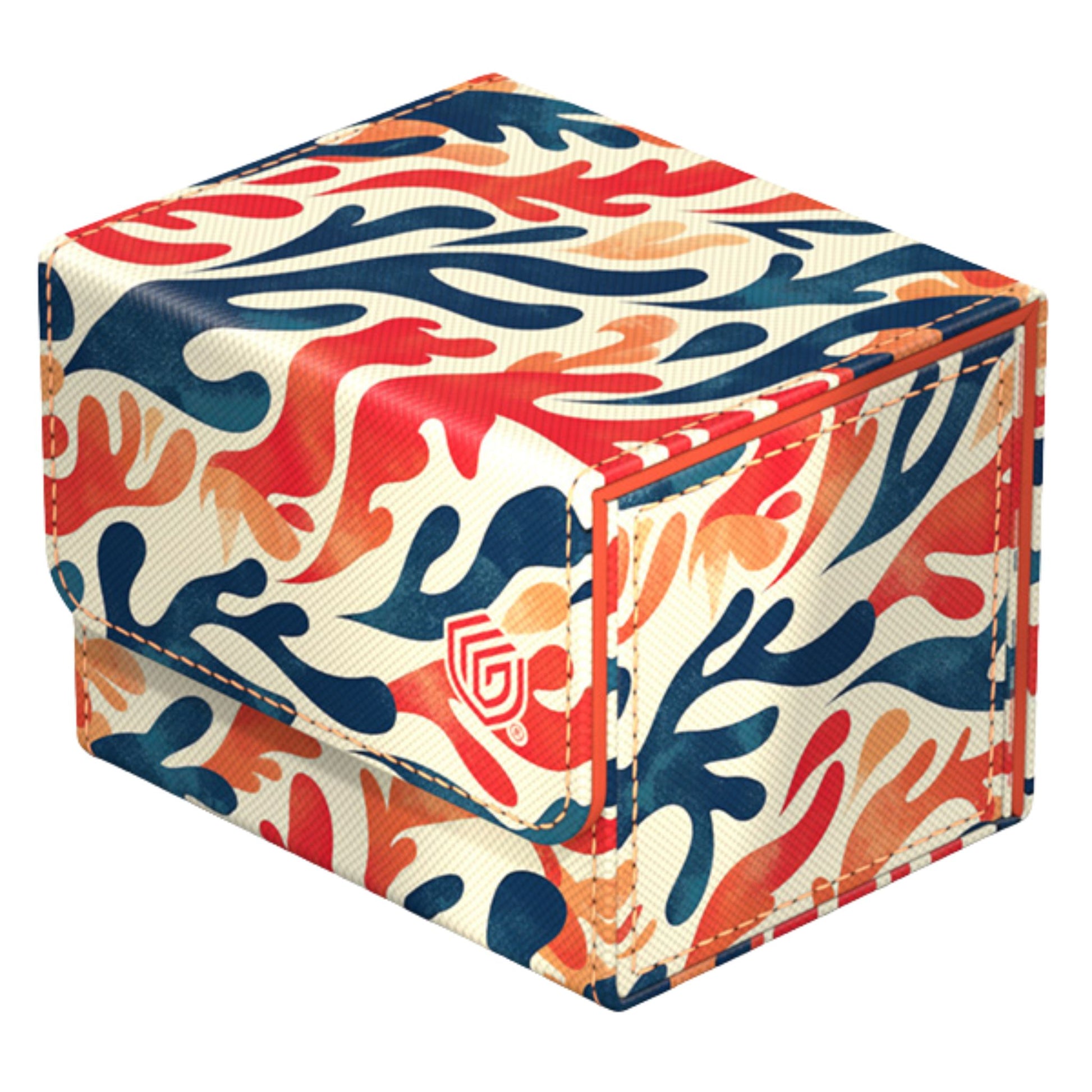 Ultimate Guard Sidewinder 100+ Standard Deck Case Coral Places Mellow Sea - Trading Card Market