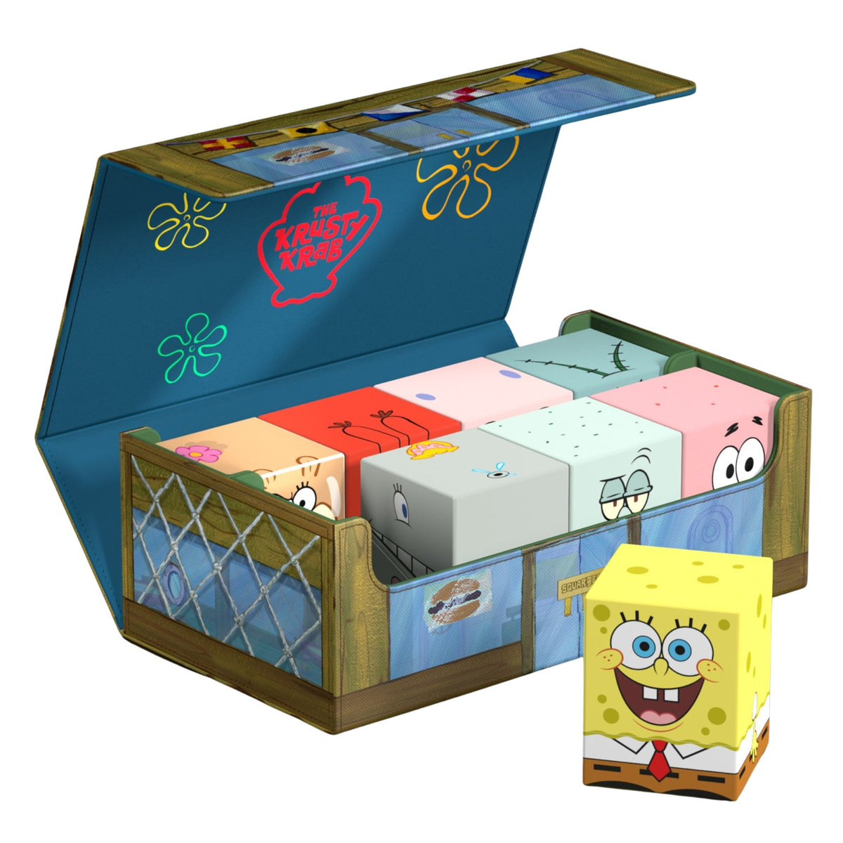 Ultimate Guard Squaroes SpongeBob SquarePants 1000+ Krusty Krab Collector's Case