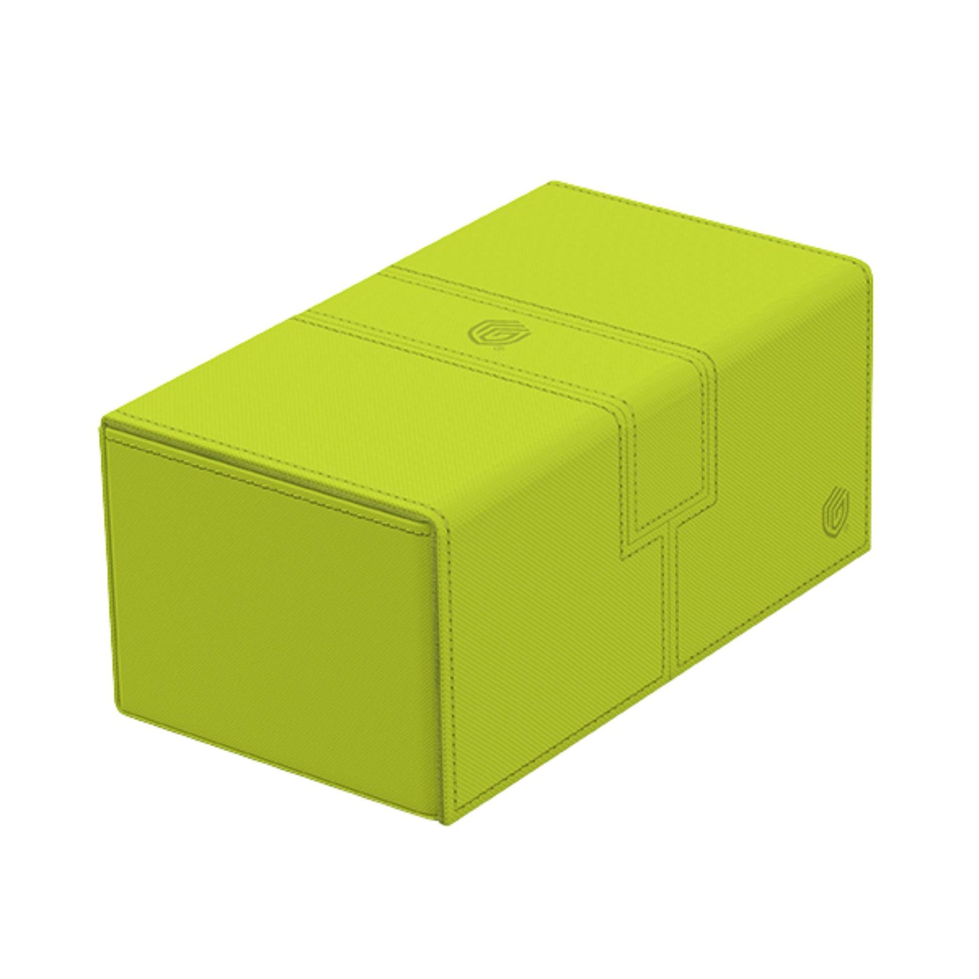 Ultimate Guard Twin Flip'n'Tray 200+ Standard Size Xenoskin Summer Edition Lime Deck Case - Trading Card Market