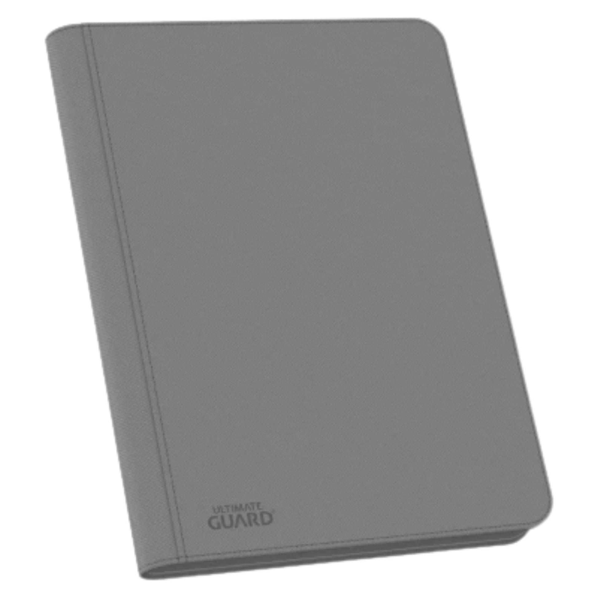 Ultimate Guard Zipfolio 360 18 Pocket Xenoskin Grey - Trading Card Market
