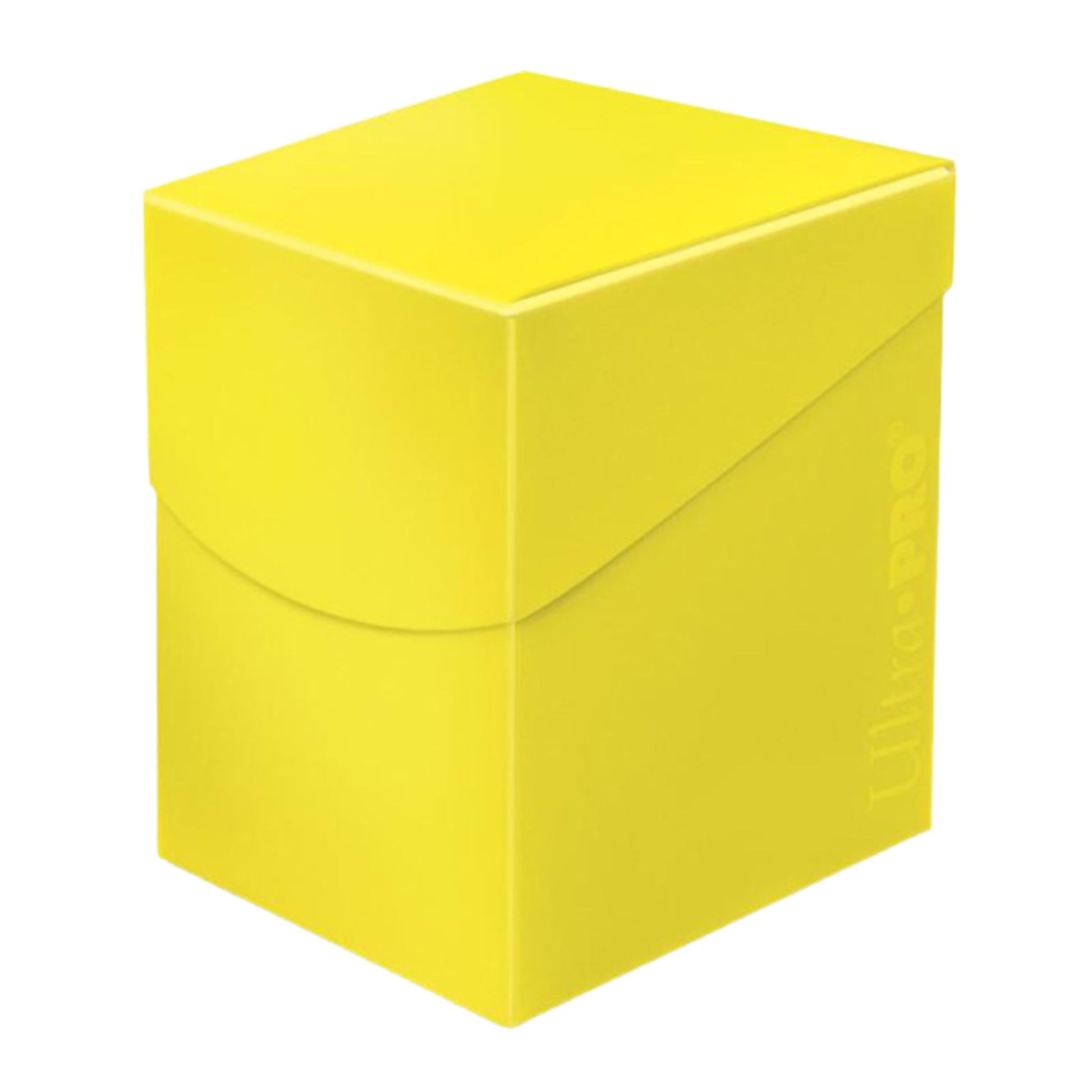 Ultra Pro 100+ Eclipse Lemon Yellow Deckbox - Trading Card Market