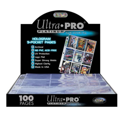 Ultra Pro 9 Pocket Platinum Page