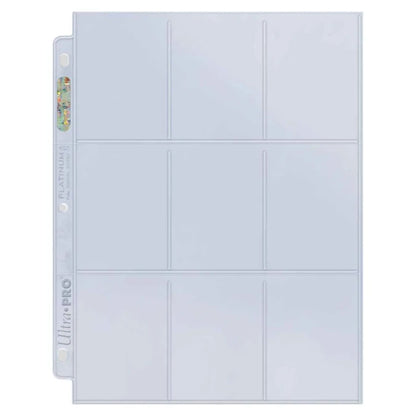 Ultra Pro 9 Pocket Platinum Page