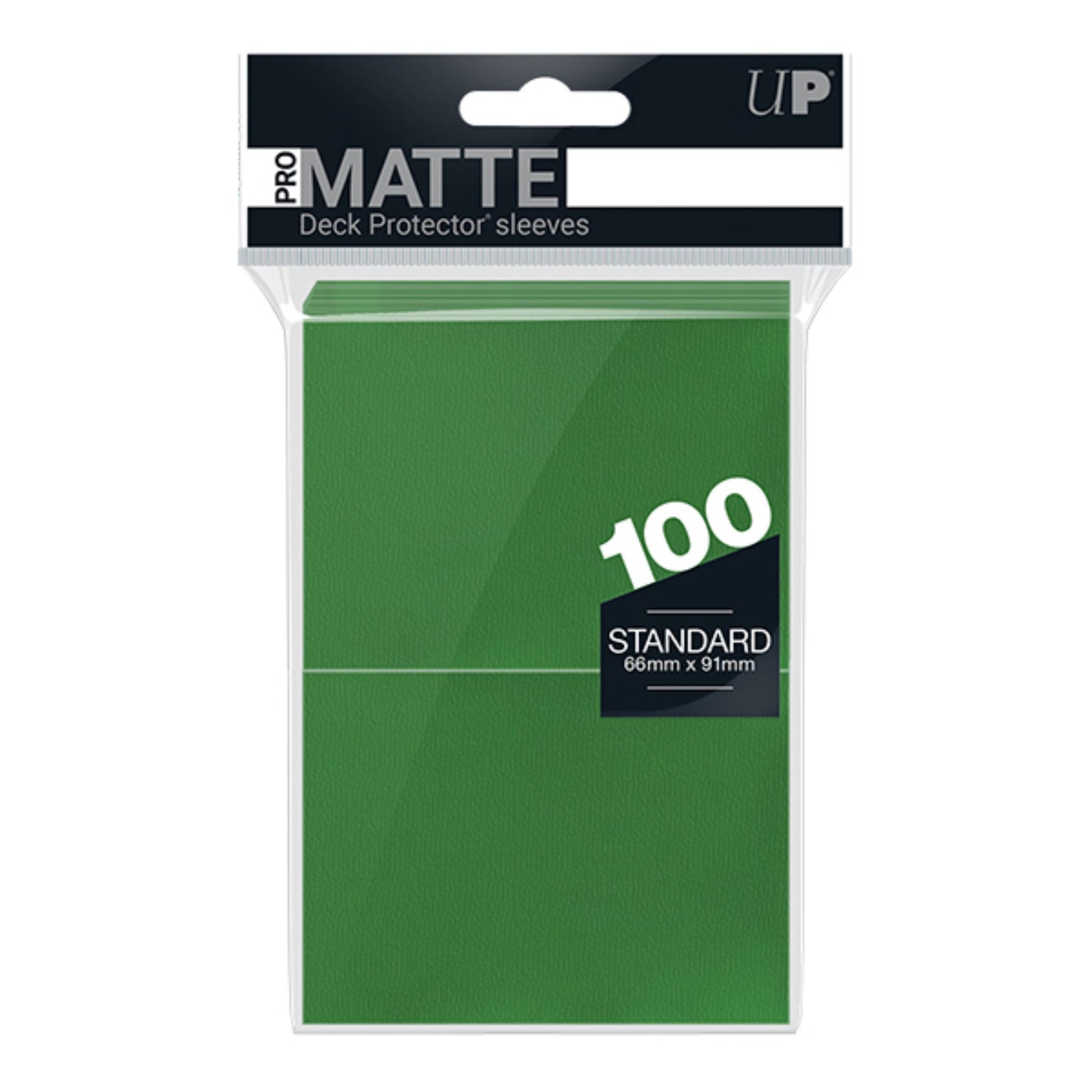 Ultra Pro Matte Solid Green Deck Protectors - Trading Card Market