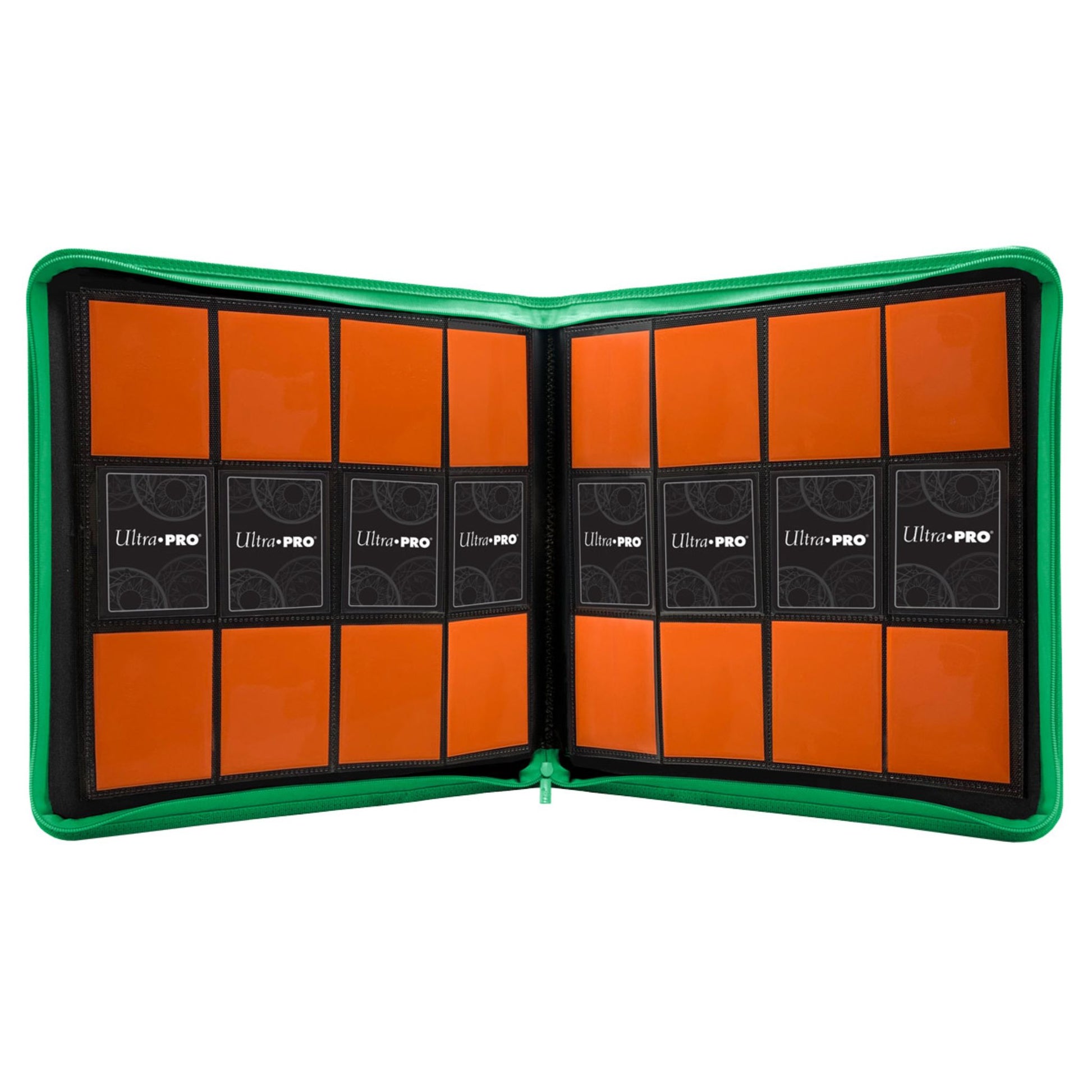 Ultra Pro PRO Binder 12 - Pocket Zippered Green - Trading Card Market
