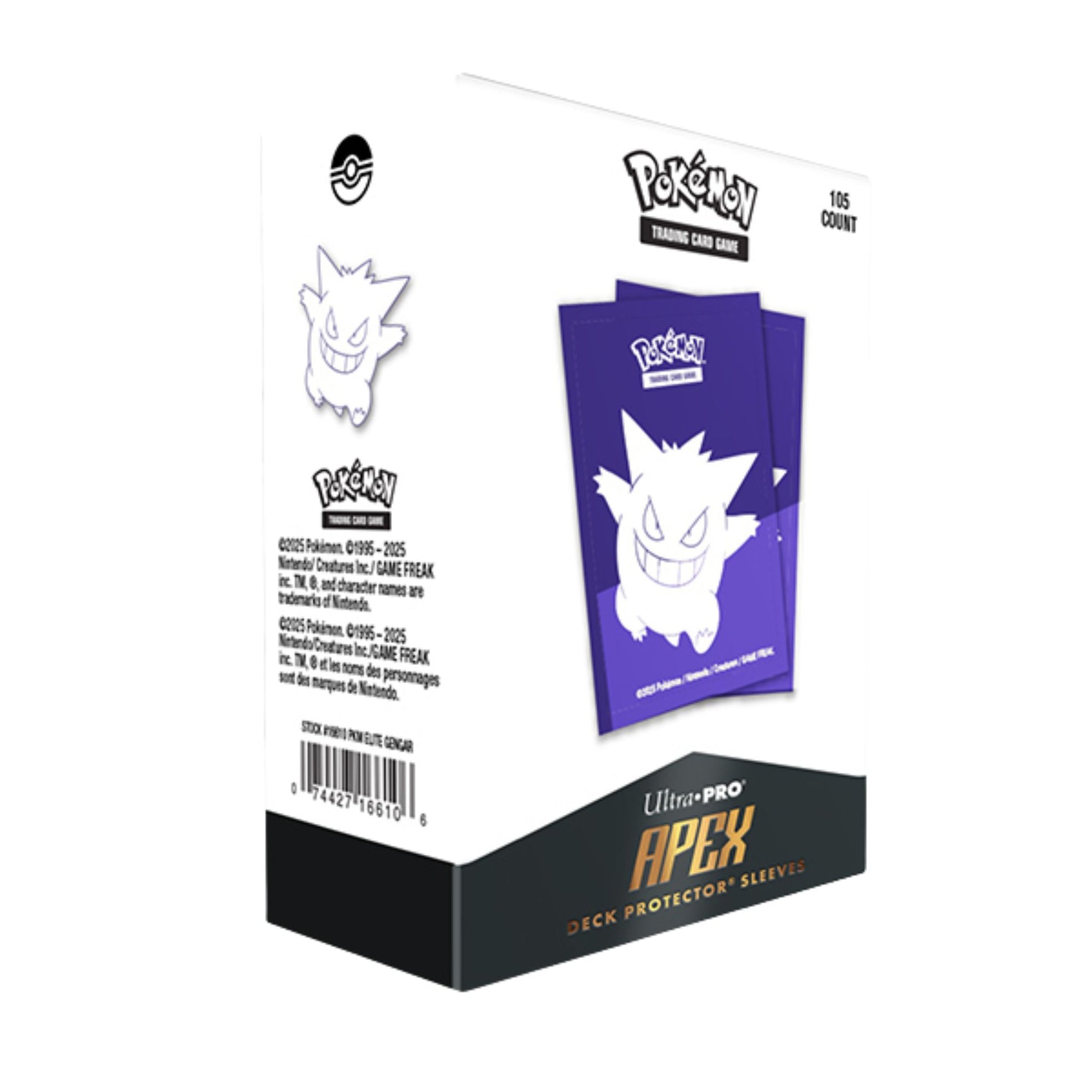 Ultra Pro Pokemon Apex Elite Series Gengar Deck Protectors - Trading Card Market