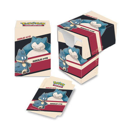 Ultra Pro Pokemon Snorlax and Munchlax Deck Box - Trading Card Market