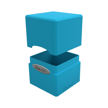 Ultra Pro Satin Cube 100+ Solid Blue Deckbox (Sky) - Trading Card Market