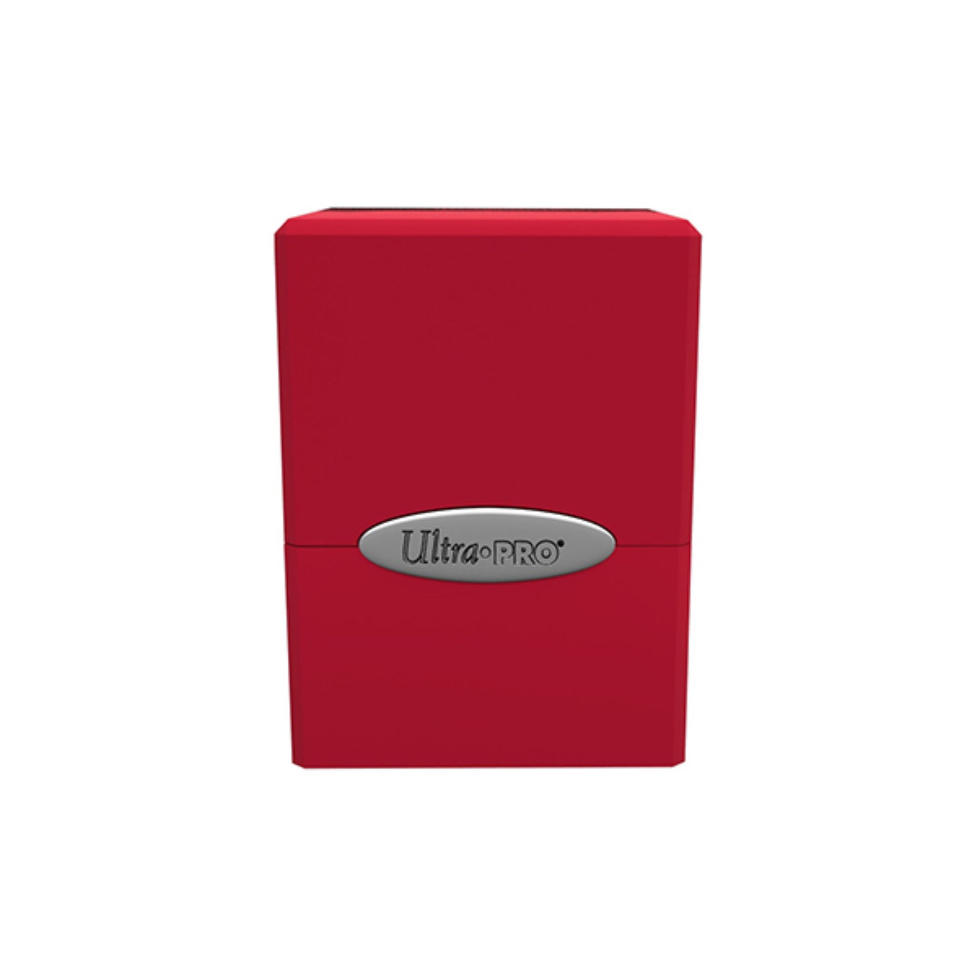 Ultra Pro Satin Cube 100+ Solid Red Deckbox (Apple) - Trading Card Market