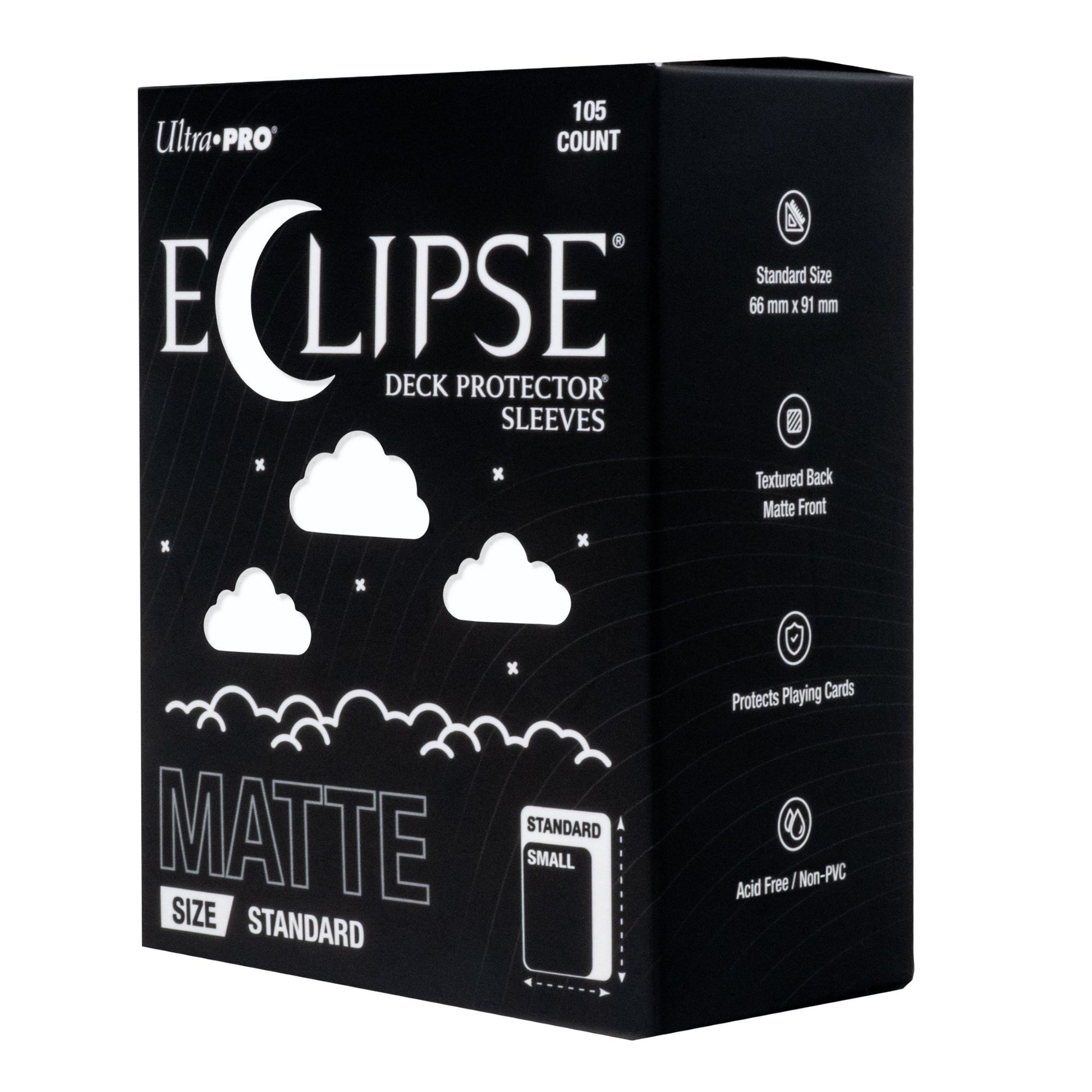 Ultra Pro Standard Eclipse Matte Arctic White Deck Protector Card Sleeves