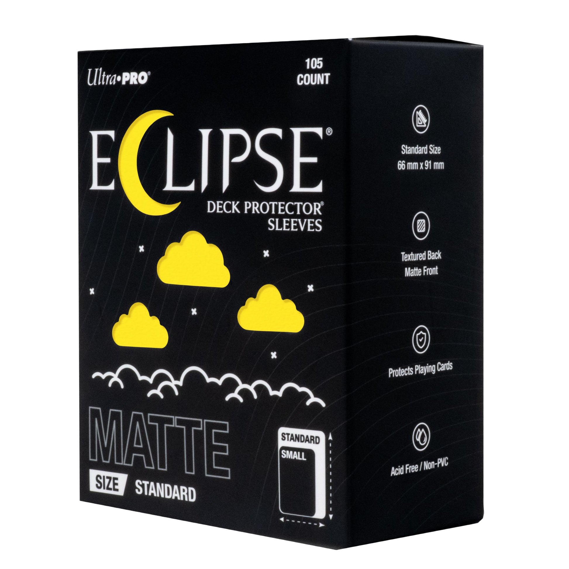 Ultra Pro Standard Eclipse Matte Lemon Yellow Deck Protector Card Sleeves