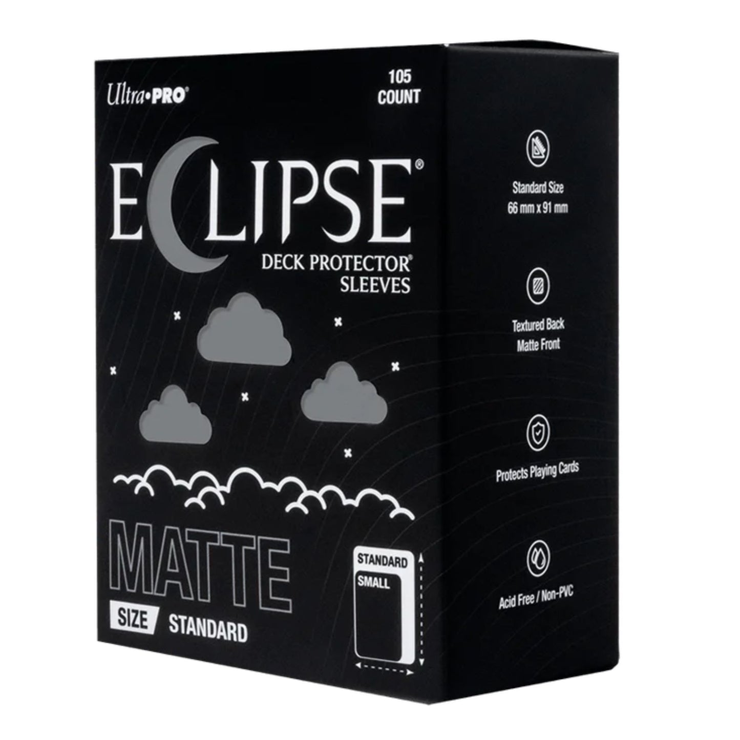 Ultra Pro Standard Eclipse Matte Smoke Grey Deck Protector Card Sleeves