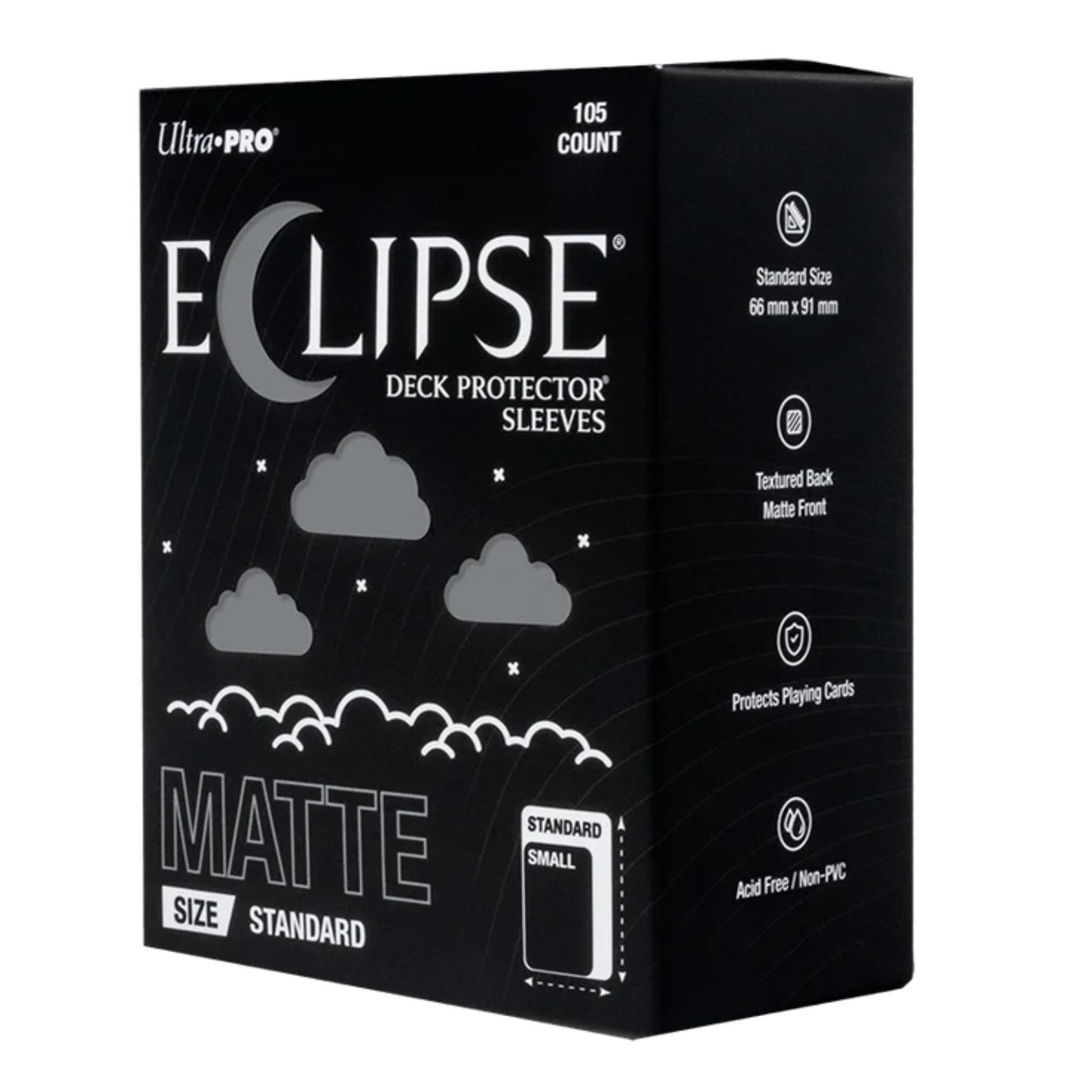 Ultra Pro Standard Eclipse Matte Smoke Grey Deck Protector Card Sleeves