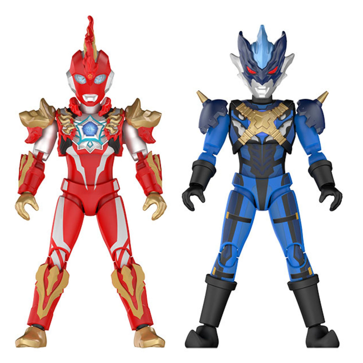 Ultraman Blokees GVS01 Return of the Light Force 4-inch Galaxy Model Kit Display Blind Box