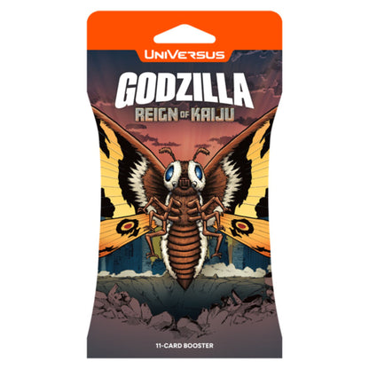UniVersus Godzilla Reign Of Kaiju Hanging Booster Pack - Trading Card Market