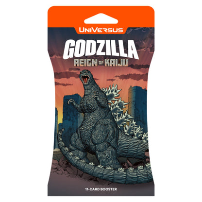 UniVersus Godzilla Reign Of Kaiju Hanging Booster Pack - Trading Card Market