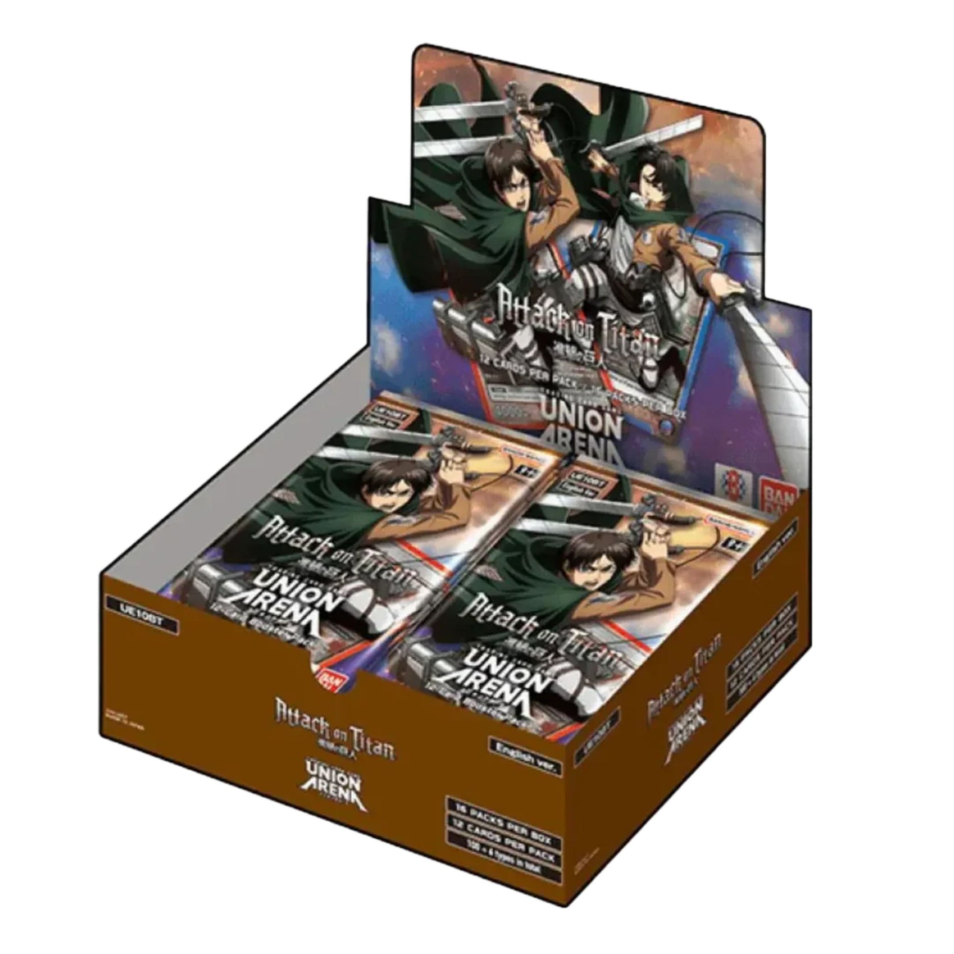 Union Arena Attack on Titan Booster Box (Presell) - Trading Card Market