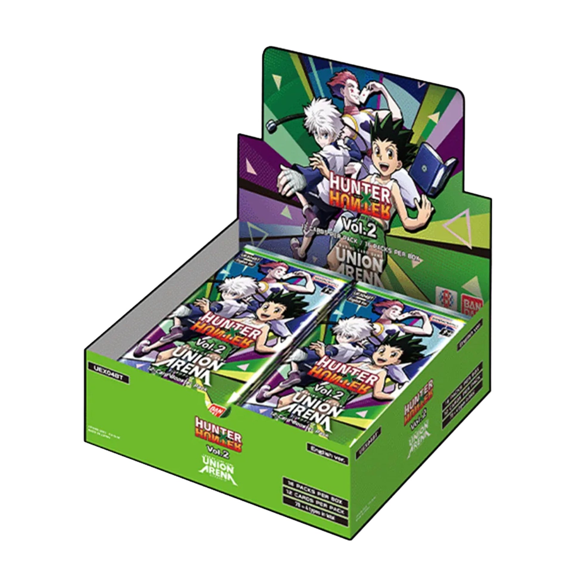 Union Arena Hunter x Hunter Vol. 2 Booster Box Union Arena Hunter x Hunter Vol. 2 Booster Box