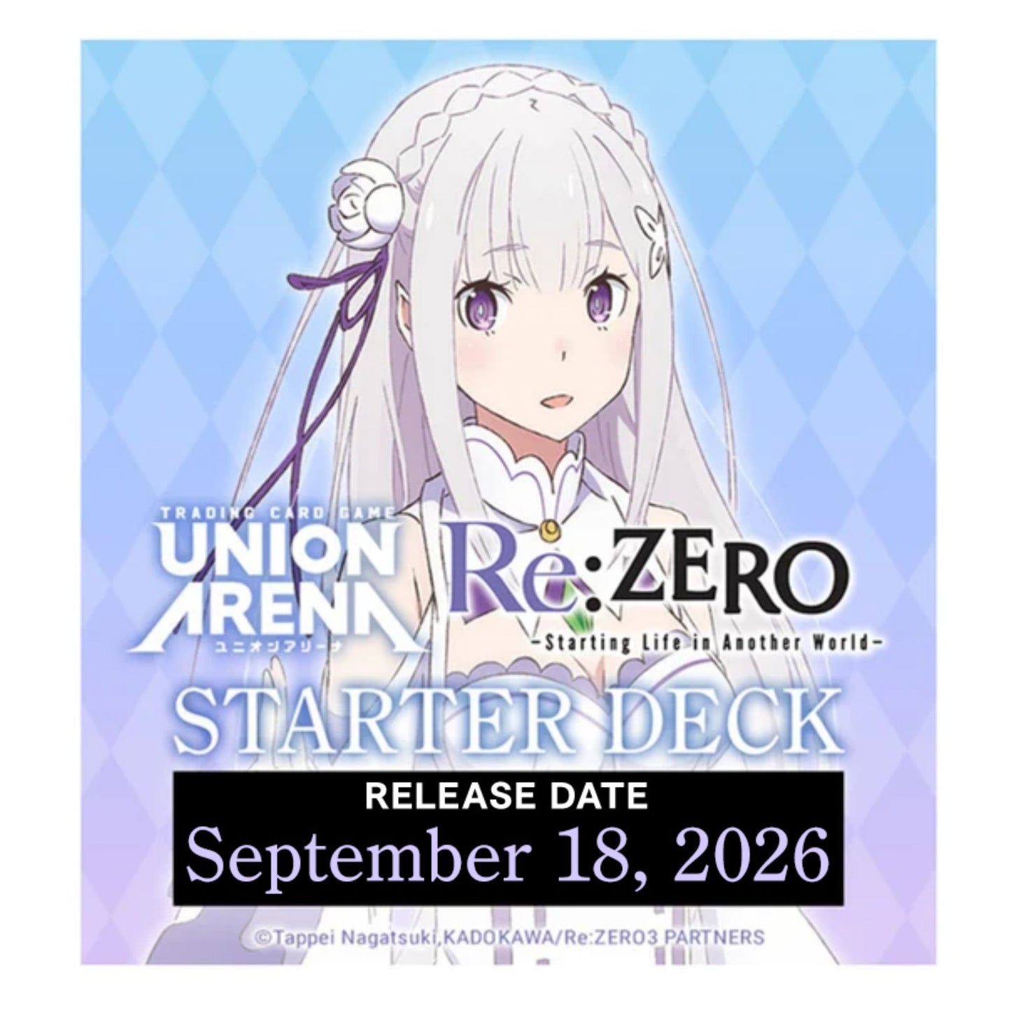 Union Arena Re:ZERO Starting Life in Another World Starter Deck (Presell) - Trading Card Market